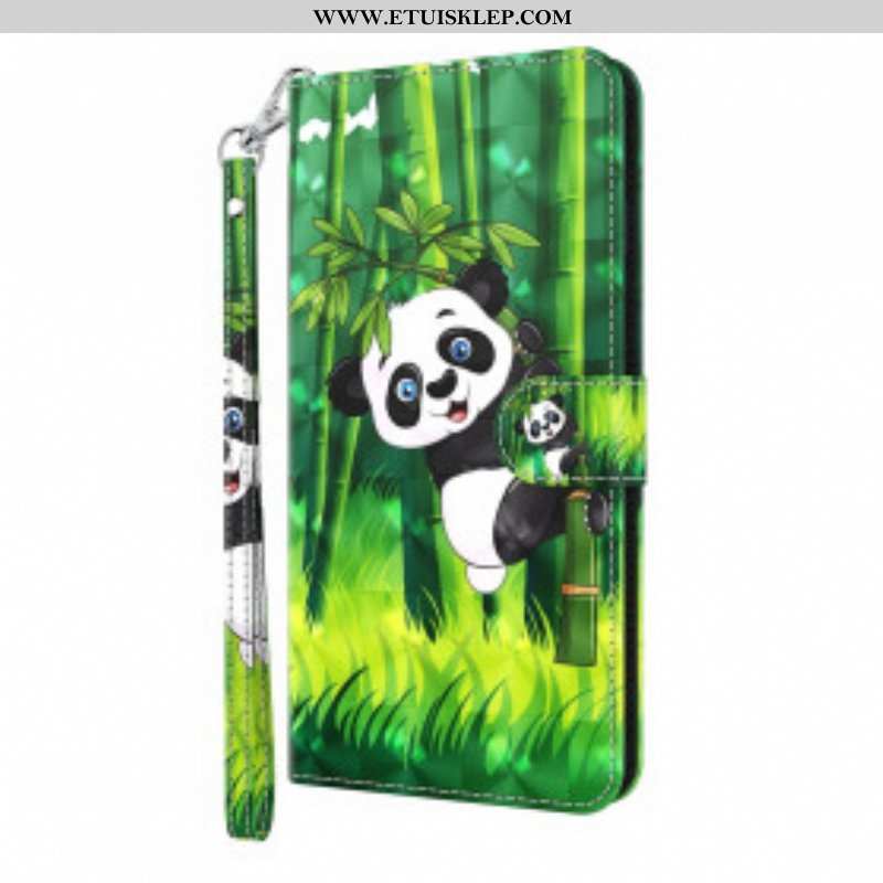 Etui Folio do Samsung Galaxy S21 Ultra 5G Panda I Bambus